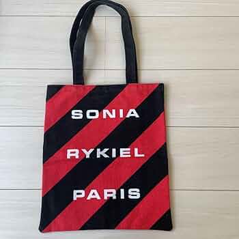 SONIA RYKIEL バルテッドミディアムトート ソニアリキエル チェーントートバッグ